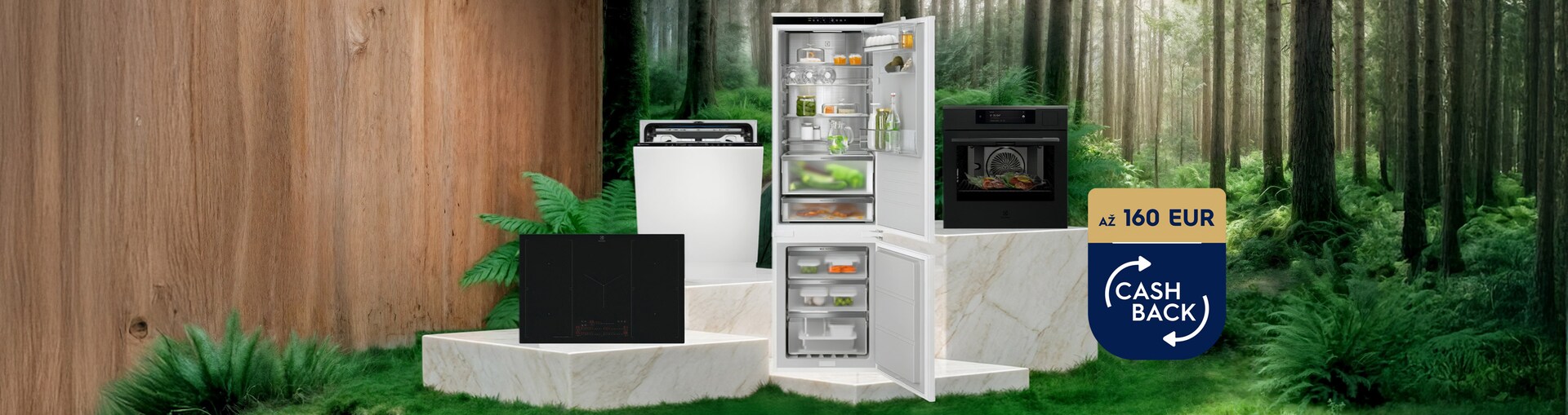 Kuchynské spotrebiče Electrolux v akcii Cashback jar 2026