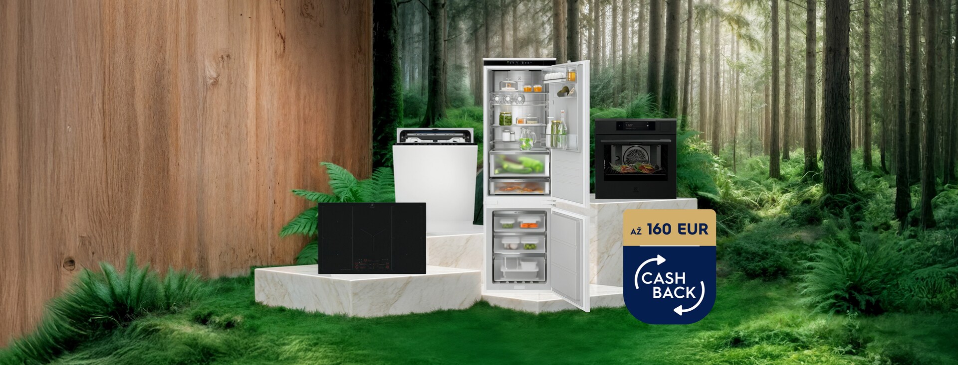 Kuchynské spotrebiče Electrolux v akcii Cashback jar 2026