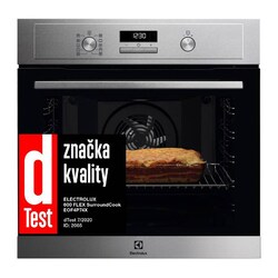 Naša zabudovateľná rúra Surround Cook EOF4P74X uspela v dTeste
